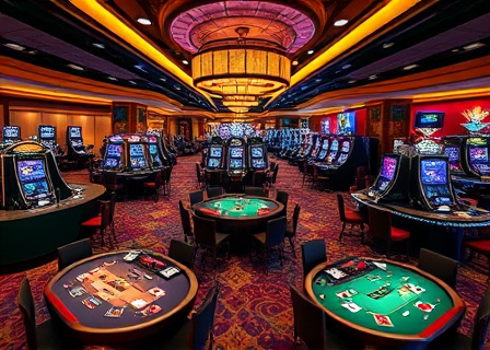 Three Card Poker and poker derivatives table at Game Setters Las Vegas